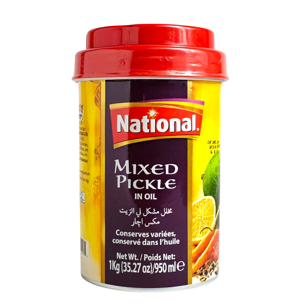 NATIONAL MIXED PICKLE IN OIL 1KG